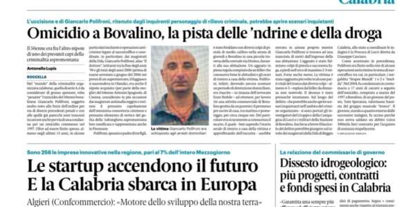 Rassegna stampa 11-01-2025 edizioni Calabria